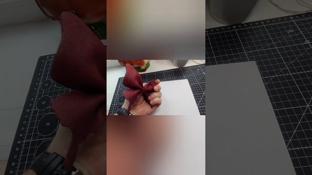 Бабочка из кожи для декора