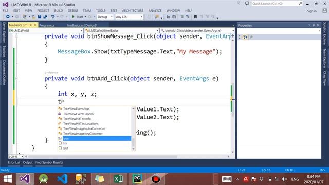 Lecture 7: Exception Handling in C# - DropDownList,Combobox,Array & Textbox in c# windows form