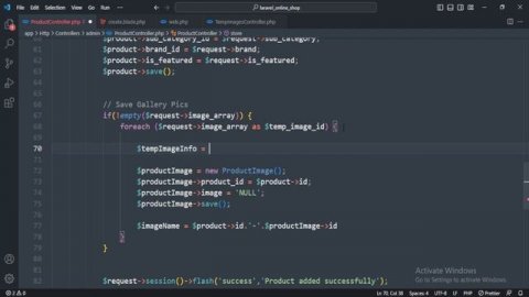 Laravel 10 Ecommerce Project | #13 Product - Product Gallery | Admin | PHP Tech Life Hindi