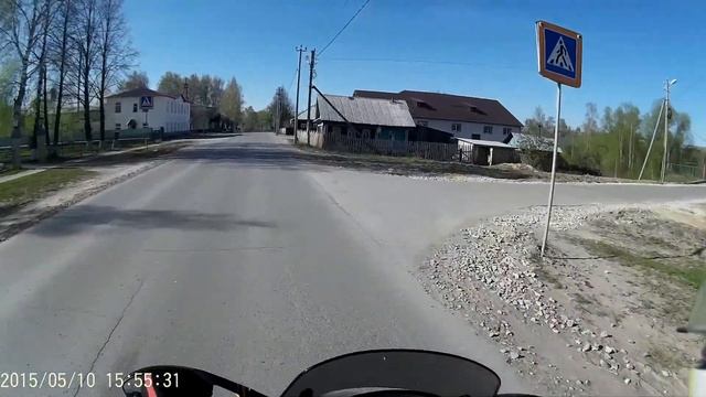 Едем купаться на мото
