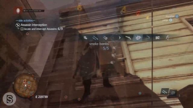 Assassins Creed Rogue - How to Unlock Templar Enforcer Outfit Shay Ambushed by Assassins