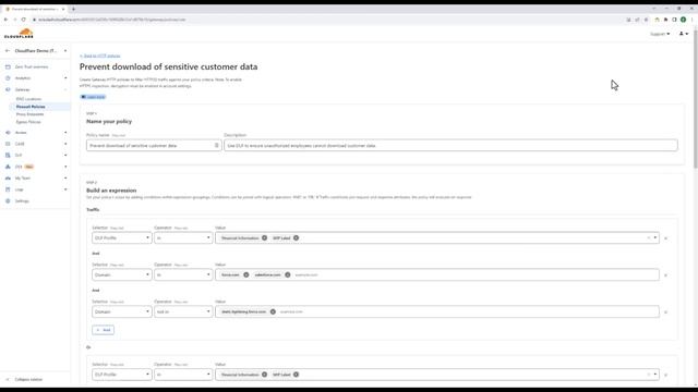 Cloudflare One - Secure Web Gateway