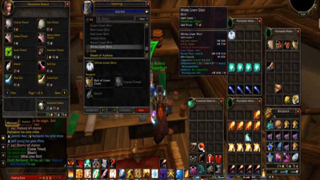 WoW Tailoring and enchanting combo beginners tutorial