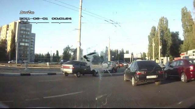 Живой труп на велосипеде в Воронеже