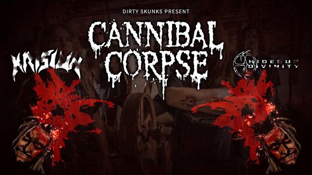 Cannibal Corpse, Krisiun, Hideous Divinity - 29. 4. 2016 @ Kino Šiška, Ljubljana (Promo)