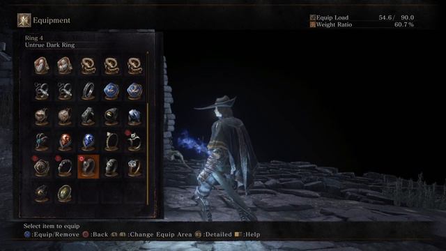 Dark souls 3: buffs visual effect changes with Untrue Dark Ring