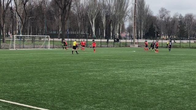 Гол Кривбасса в ворота Звезды (Кропивницкий)