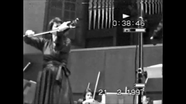 Beethoven Violin Concerto Ana Chumachenco (violin) Jan Dobrzelewski ( Dir.)  OC De Neuchâtel - 1997