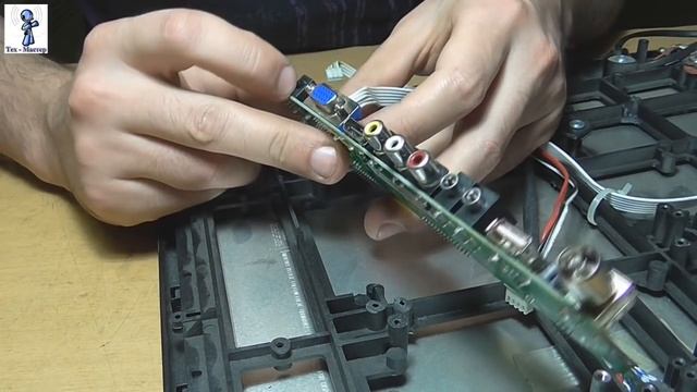 Замена системной платы в ЖК ТВ на универсальную плату из Китая - часть первая