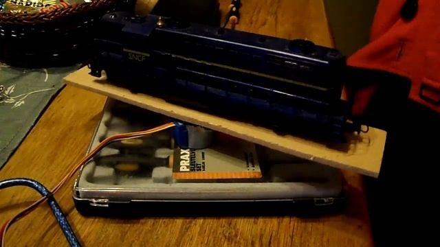 Turning A Train With A Stepper Motor