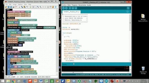 Programando el ESP8266-01: AP + STA, activación puerto GPIO y envió de respuesta HTML al cliente.
