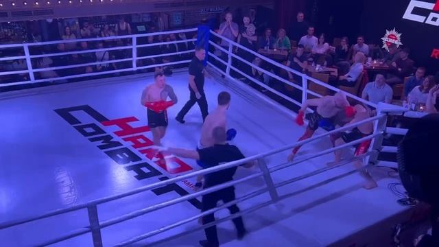 Заруба 2 на 2 Хардкомбат 1 раунд бокс удары бойцы mma