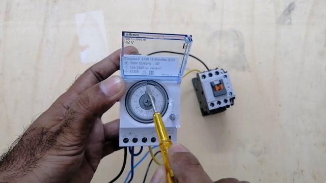 Timer Switch Connection With Contactor | Contactor Wiring Diagram |Urdu /Hindi