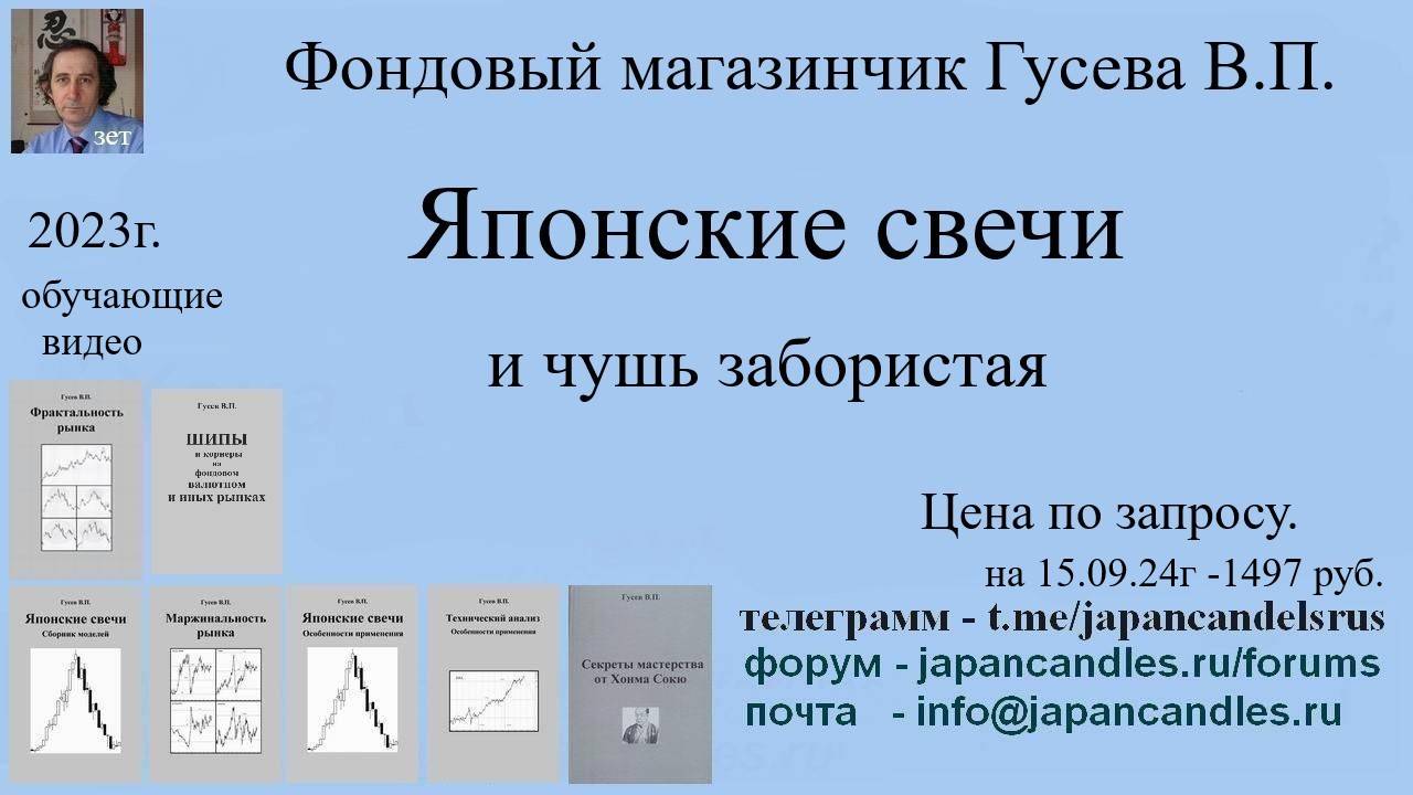 ЯПОНСКИЕ СВЕЧИ И ЧУШЬ ЗАБОРИСТАЯ. Обучающие  видео за 2023 год