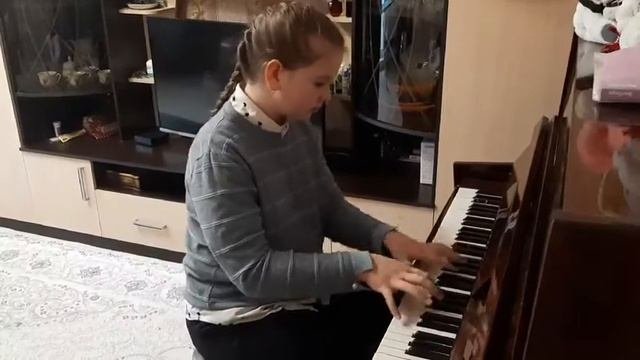 Ф. Бургмюллер Этюд ор. 105  10