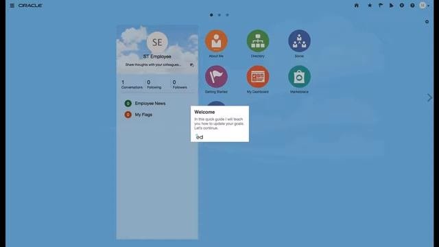 How to update Goals in Oracle HCM