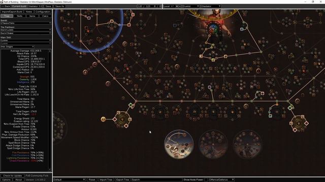 POE One With Nothing - Cyclone Gladiator - Up To 80M DPS! Build Guide