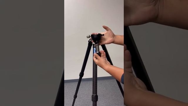 Leofoto LM-364CL Tripod + YB-75LK Leveling Base with BA-75 Adapter Installation