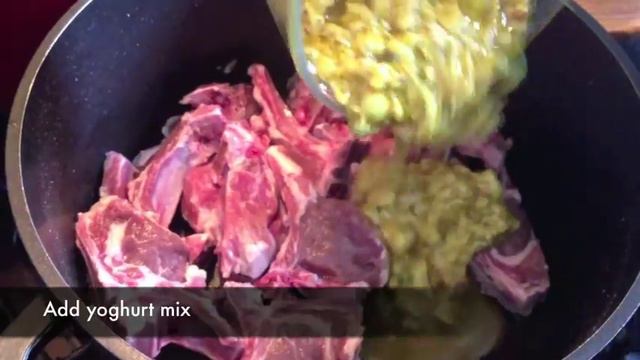 Lamb Chop Curry Recipe