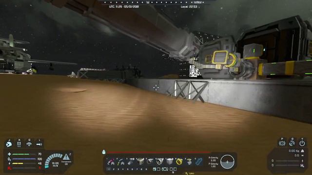 Space Engineers Salvage Survival: 226 Off loading the Blue Rhino