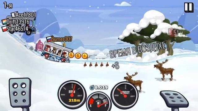 Hill Climb 2 - бронза III гонки на рейтинг|mobile games|apple iPhone ios|Android|Gameplay Video 201