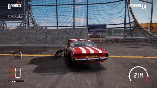 Wreckfest Career Mode Part 14 - Motorhome Racing | PS4 Pro Gameplay