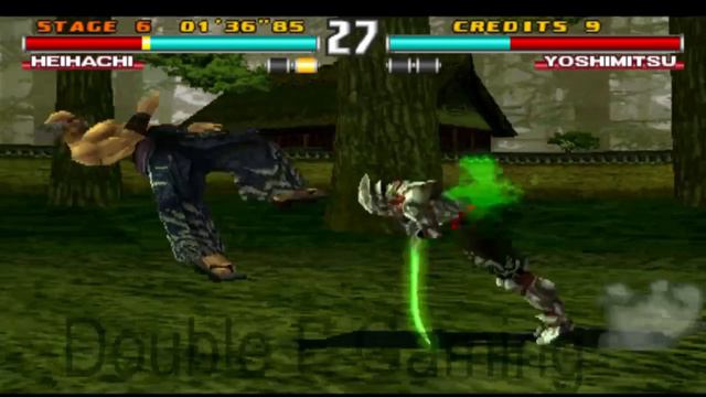 Heihachi with Paul Moves Gameplay - Tekken 3