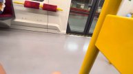 Поездка на метро Siemens Insprio маршрут М1 от Pole Mokotowskie до Centrum