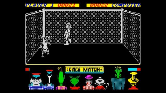 Inept Reviews: Intergalactic Cage Match (ZX Spectrum)
