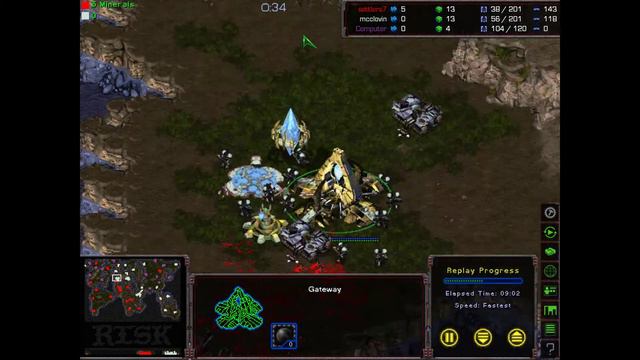 starcraft risk game 1