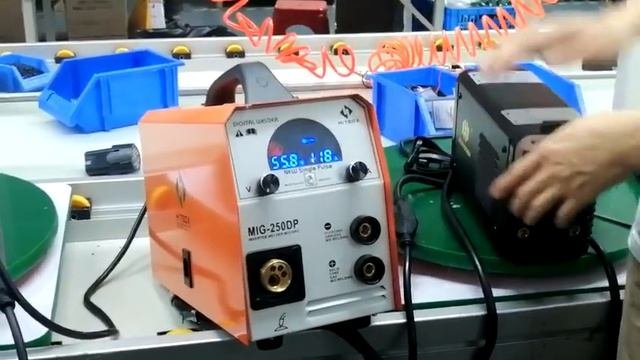 HITBOX MIG250DP Single Impulsion Poste A Souder Mig Unique 5 En 1 Portable Poste à Souder