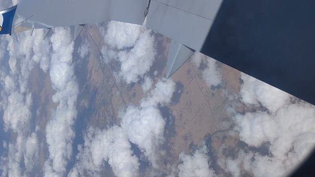 ✈ Летим из Украины в Египет Полет Борисполь-Хургада Африка с высоты