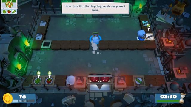 Overcooked! 2 | Linux (Proton) Gameplay