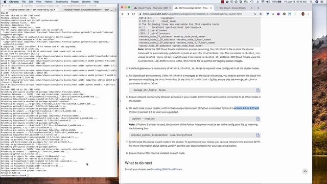 How to install IBM Cloud Private (ICP) 3.1.1 from scratch