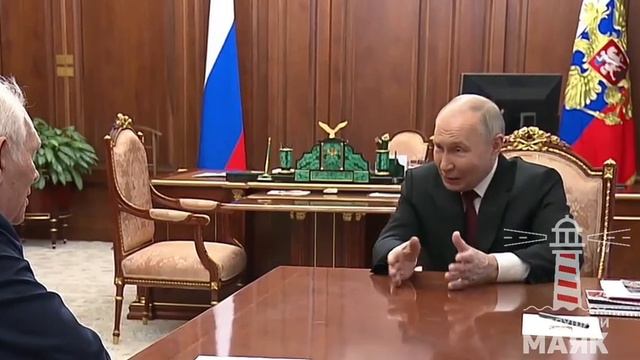 Доктор Рошаль у Президента России Путина