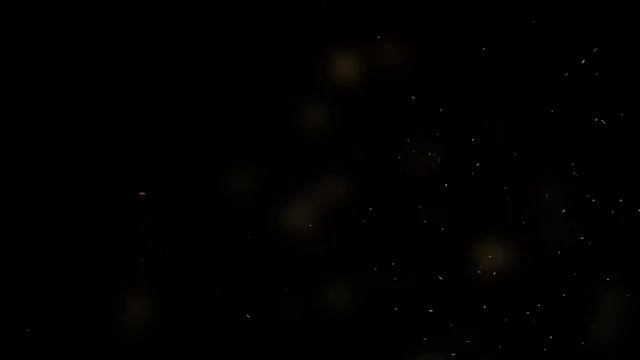 Футаж Красивый Сверчки Свечение Блики для слайд шоу