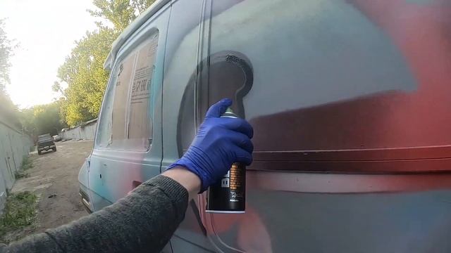 Moscow Street Van - custom van painting