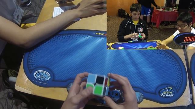 2x2 кубик Рубика, мировой рекорд