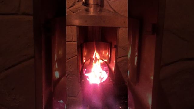 Камин для гаража