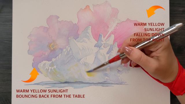 How to Paint Shadows with Watercolor 🌤️