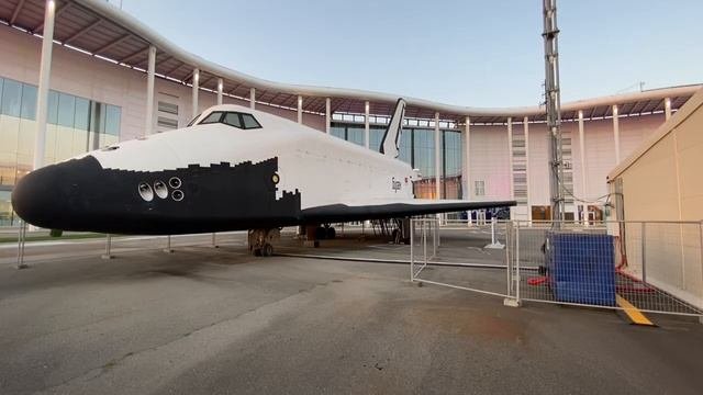 Космический корабль Буран в Сириусе Адлер июль 2022г.