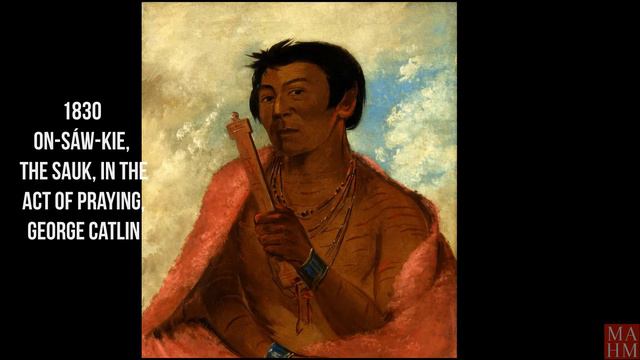 50 Native American Paintings 2 by George Catlin | 19th Century American Native Indian Names, Histor