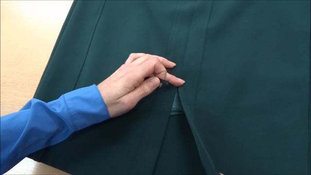 Как зашить разрез на юбке