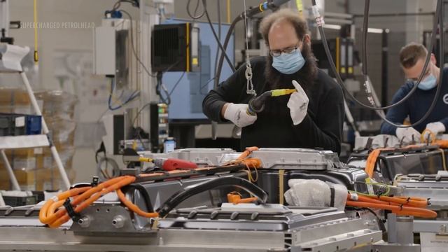 Volvo XC40 EV production #howitsbuilt