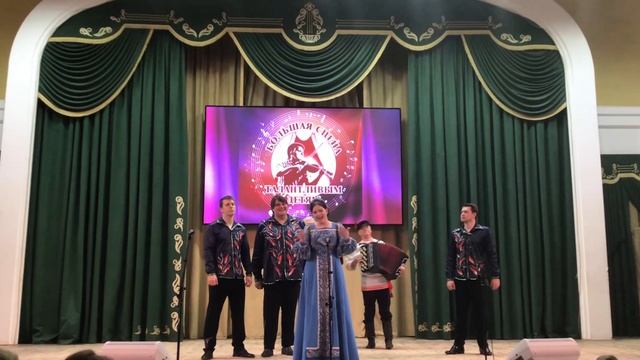 Вишня белоснежная. Казачья песня