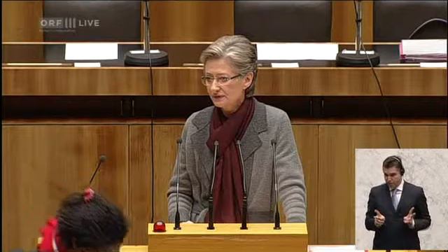 NAbg. Ursula Haubner - Fragestunde an Unterrichts- und Kulturministerin 6.12.2012