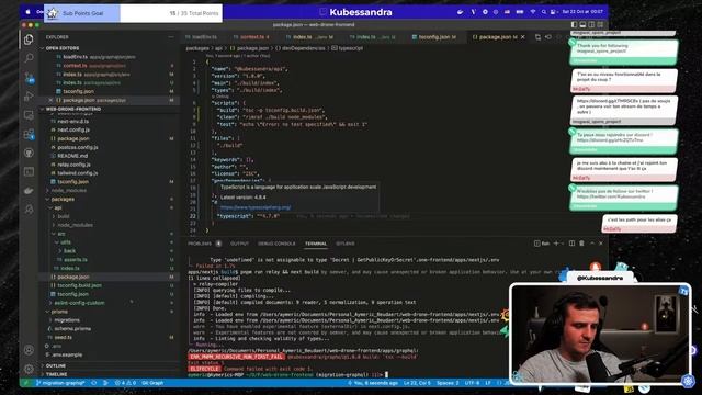 Au final setup de PNPM sur monorepo et build de typescript en ESM