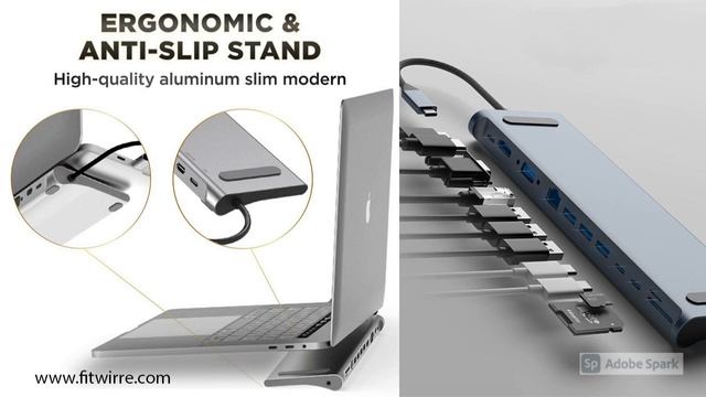 Bakeey 12-in-1 USB-C Type-C Hub Adapter MacBook Air 2020