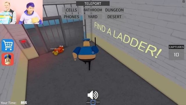 Playing As BARRY In BARRYS PRISON RUN OBBY ROBLOX!? Playing as EVERYONE In Barrys Prison Run!
