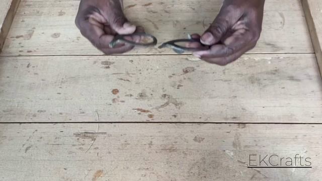 how to make specs using coconut shells | coconut shell crafts |coconut shell specs  EKCrafts